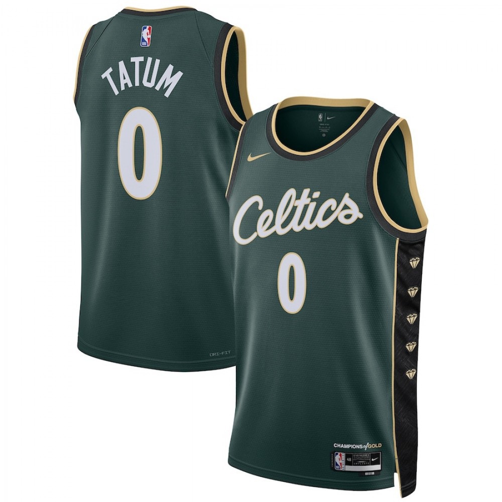 Jayson Tatum Boston Celtics Unisex 2022/23 Swingman Jersey - City Edition - Kelly Green-Pro Kit Vault | Brand New 26/27 Sports Jerseys